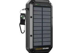 Markenlos Golden Sound Solar-Powerbank - 30.000 mAh< Powerbanks
