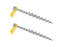 Haba Heringe|Heringe^Alu-Camp Schraubheringe 31 cm – 2er-Set