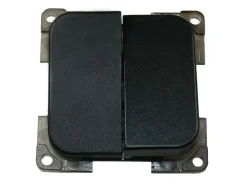 Haba Lichtschalter & Steckdosen-C-line doppelt Schalter - Black