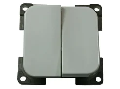 Haba C-line doppelt Schalter - Grey< Lichtschalter & Steckdosen