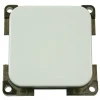 Haba C-line einzeln Schalter - White< Lichtschalter & Steckdosen