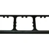 Haba C-line 3-fach Abdeckrahmen - Black< Lichtschalter & Steckdosen