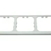 Haba C-line 3-fach Abdeckrahmen - White< Lichtschalter & Steckdosen