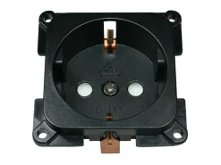 Haba Lichtschalter & Steckdosen^C-line Wandsteckdose - Black