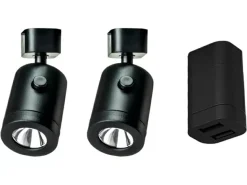 Haba Innenraumbeleuchtung|Innenraumbeleuchtung^Lanciano 2x Railspot mit USB-Aufladeadapter Starterset