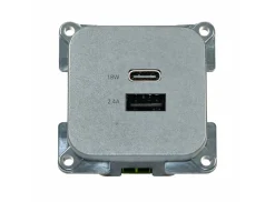 Haba USB-A- und USB-C-Einbaudose< Lichtschalter & Steckdosen