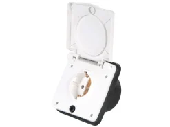 Haba Cee Wandsteckdosen-Wandauslassdose - white