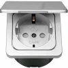 Haba Wandsteckdose - Silver< Lichtschalter & Steckdosen