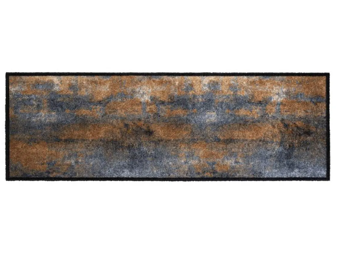 Hamat Baumwoll-Fußmatten-Prestige Rust Schmutzfangmatte - 150 x 50 cm