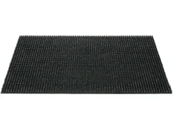Hamat Sauberlaufmatten-Queens 60 x 80 cm Kunstrasen - Black