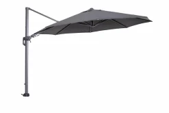 Garden Impressions Hawaii Sonnenschirm - Ø350 cm - carbon schwarz - dunkel grau< Sonnenschirme