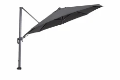Garden Impressions Hawaii Sonnenschirm - Ø350 cm - carbon schwarz - dunkel grau< Sonnenschirme