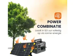 Markenlos HEKO Solar Master 1000Powerstation mit 100W Solar Panel< Powerstations