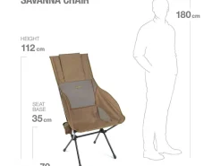 Helinox Faltstühle-Savanna Chair Faltstuhl - Coyote