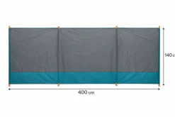 HEM Windschutz^400 x 140 cm Windschutz - Grey