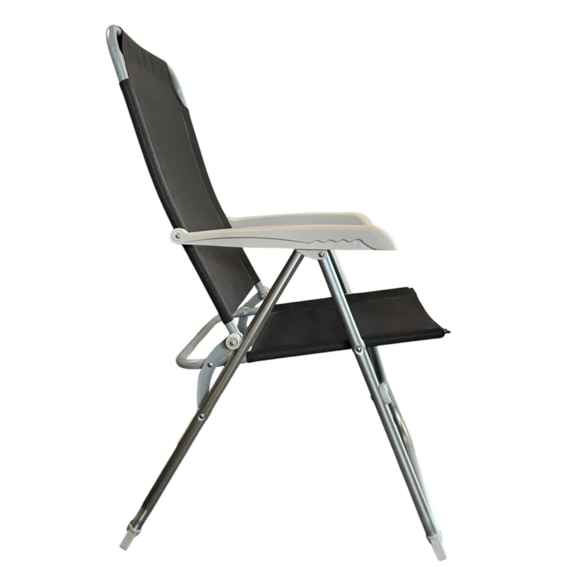 HEM Campingstühle Mit Verstellbarer Rückenlehne|Klappstühle-Aluminium verstellbarer campingstuhl - Set von 4