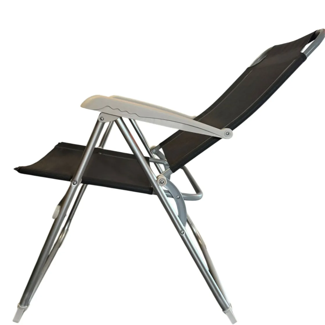 HEM Campingstühle Mit Verstellbarer Rückenlehne|Klappstühle-Aluminium verstellbarer campingstuhl - Set von 4