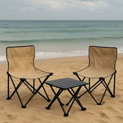 HEM Campingtische Mit Stühlen^camping set 3-teilig mit 2 stühlen und tisch