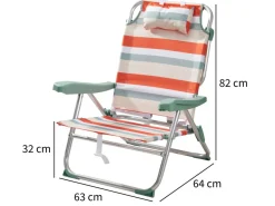 HEM Strandstuhl - Orange< Strandstühle