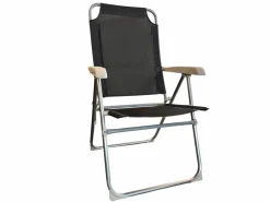HEM Campingstühle Mit Verstellbarer Rückenlehne|Klappstühle-verstellbarer Klappstuhl - Black
