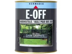 Hermadix Gartenmöbel Pflege^E-off Dark Graphite Hartholzöl