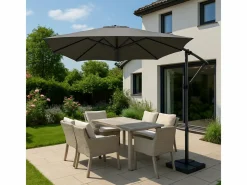 HIXA Aktive Hesperide HIXA Sonnenschirm mit Ständer - Black< Sonnenschirme