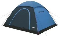 High Peak 4 Personen Kuppelzelte|Familienzelte^Monodome XL blaues Kuppelzelt