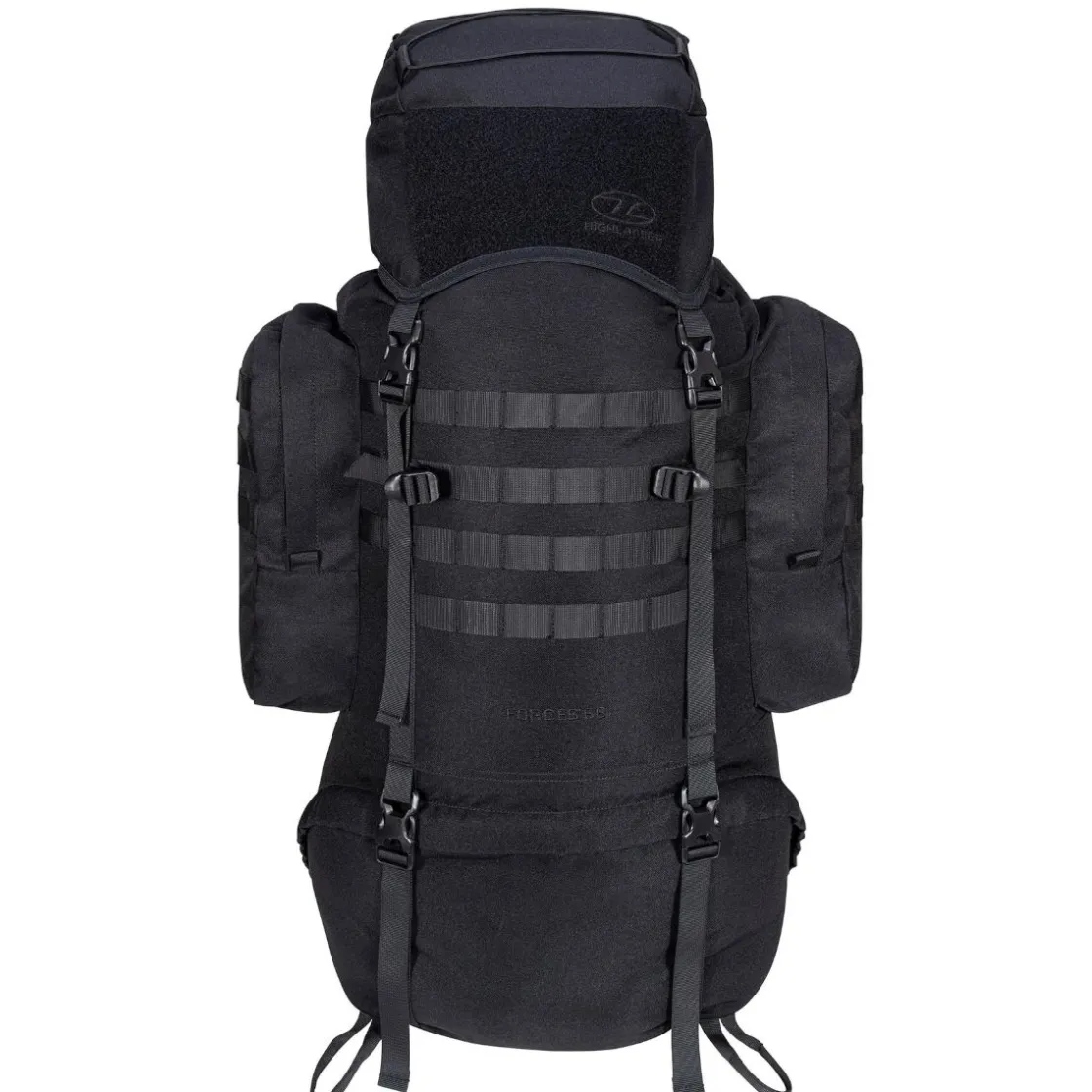 Highlander Backpacks-Forces Elite Pack 66 Rucksack – Schwarz