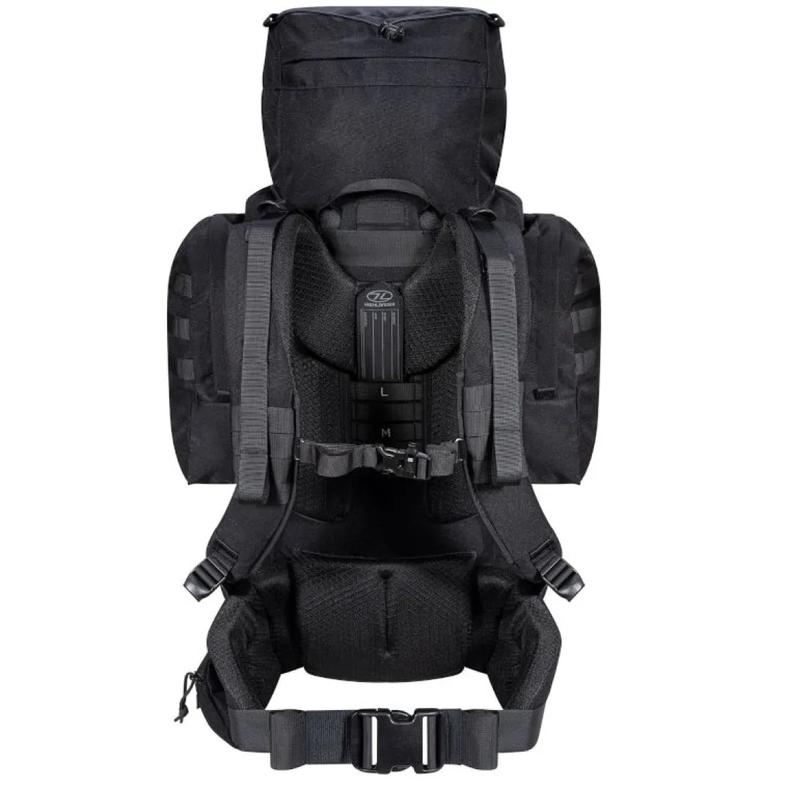 Highlander Backpacks-Forces Elite Pack 66 Rucksack – Schwarz