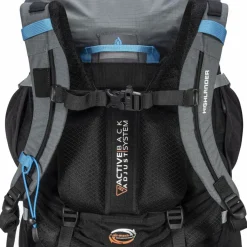 Highlander Novar 50 + 5 Rucksack - Grau< Backpacks