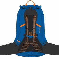 Highlander Backpacks-Vega 40L Herren Rucksack - Blau