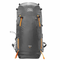 Highlander Backpacks-Vega 40L Herren Rucksack - Grau