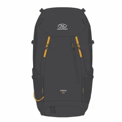 Highlander Backpacks-Vega 40L Herren Rucksack - Grau