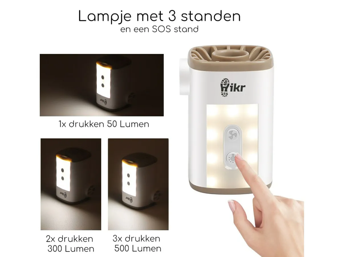 Hikr Automatische Aufblaspumpe< Camping Luftpumpen