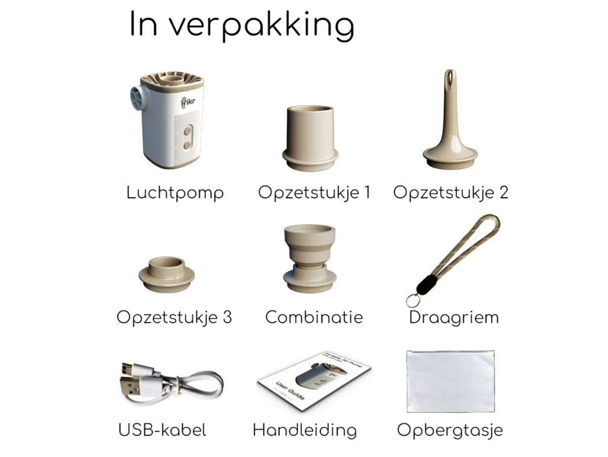 Hikr Automatische Aufblaspumpe< Camping Luftpumpen