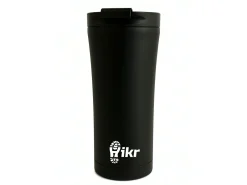 Hikr Becher & Tassen^Edelstahl 500 ml Kaffeebecher To Go - Black