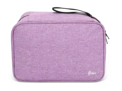 Hikr Kulturbeutel mit Haken – Extra geräumig - Pink< Kulturbeutel