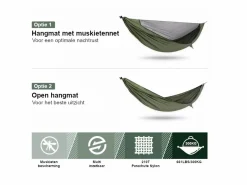 Hikr 2-Personen-Hängematte – Braun< Hängematten