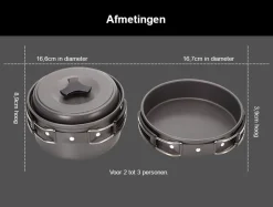 Hikr 22-teiliges komplettes Pfannenset< Töpfe & Pfannen