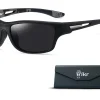 Hikr -Sonnenbrille – polarisiert - Black< Sonnenbrillen