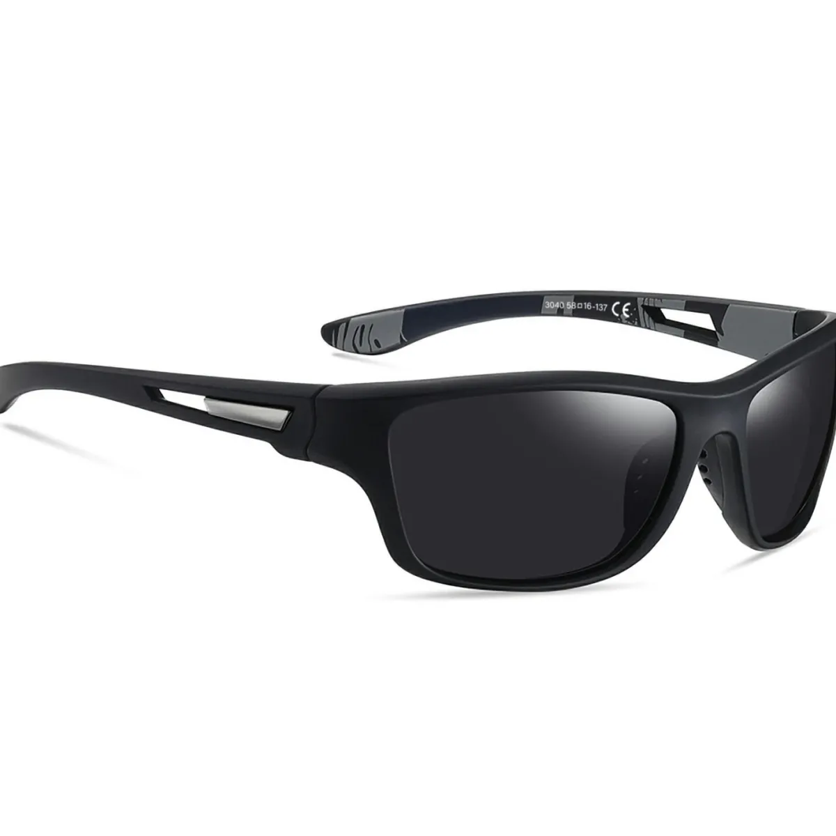 Hikr -Sonnenbrille – polarisiert - Black< Sonnenbrillen