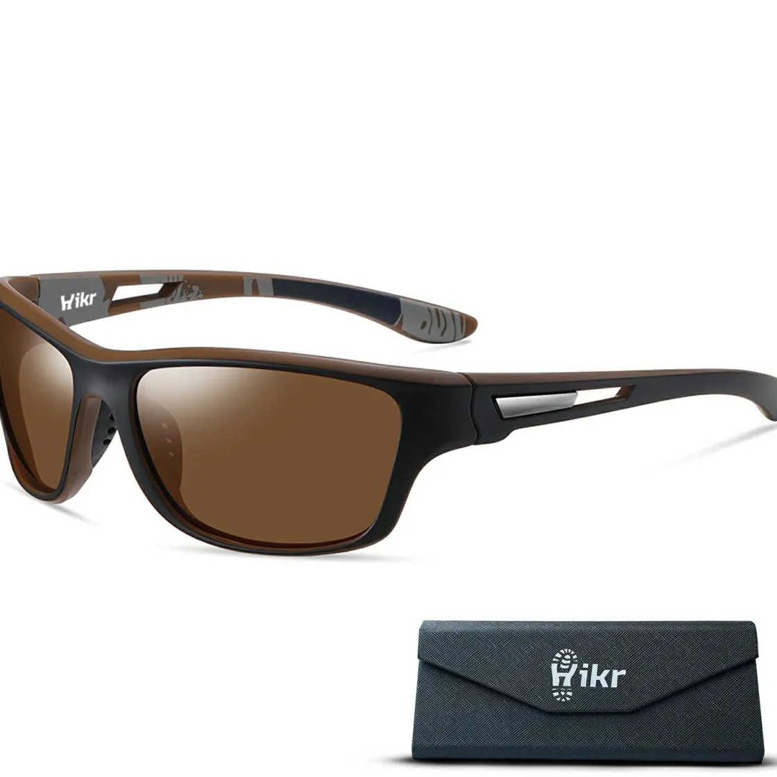 Hikr Sonnenbrillen^-Sonnenbrille – polarisiert - Grey