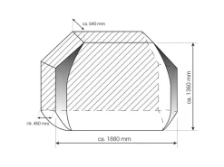 Hindermann Fahrradschutzhüllen^Basic ZWOO Fahrradschutzhülle – 3 Fahrräder