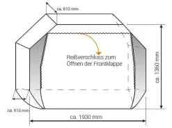 Hindermann Fahrradschutzhüllen^Concept ZWOO Fahrradabdeckung - 4 Fahrräder