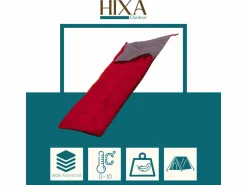 HIXA Aktive Sommerschlafsäcke|Ultraleichte Schlafsäcke^Schlafsack - Red