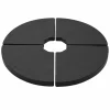 HIXA Aktive Sonnenschirmfüße & -Halter^HIXA Beton Set von 4 Sonnenschirmfliesen - Black