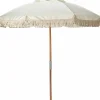 HIXA Aktive Sonnenschirme^HIXA Sonnenschirm mit Holzständer - Beige