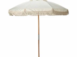 HIXA Aktive Sonnenschirme^HIXA Sonnenschirm mit Holzständer - Beige
