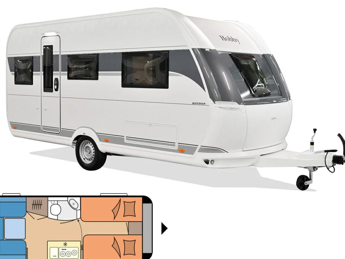 Hobby Alle Wohnwagen|Wohnwagen Neu^460 DL On Tour 2026 Wohnwagen