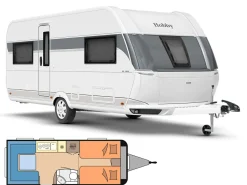 Hobby 540 UL De Luxe 2026 Wohnwagen< Alle Wohnwagen|Wohnwagen Neu